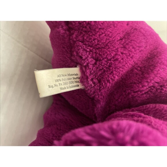 Vintage Barney The Dinosaur 13” Plush 1992 Lyons Group Purple Stuffed Animal Toy - Picture 8 of 9